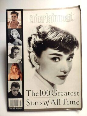Entertainment Weekly 100 Greatest Stars of All Time Marilyn Monroe Hepburn
